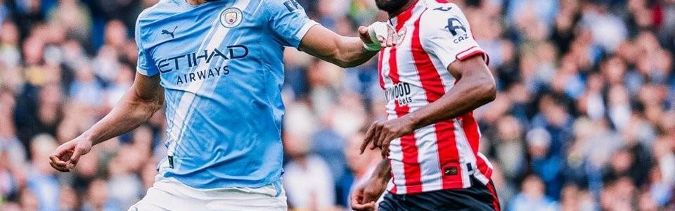 B体育赛事资讯-自24年以来，曼城首次英超上半场射门至少15次的情况下未得分